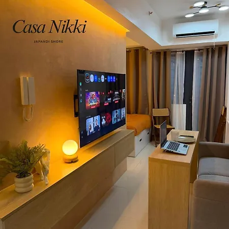 Moa Area 1Br Condo At Smdc Shore 3 With Balcony And Pool Access